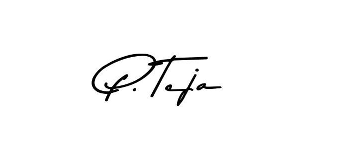 Also You can easily find your signature by using the search form. We will create P. Teja name handwritten signature images for you free of cost using Asem Kandis PERSONAL USE sign style. P. Teja signature style 9 images and pictures png