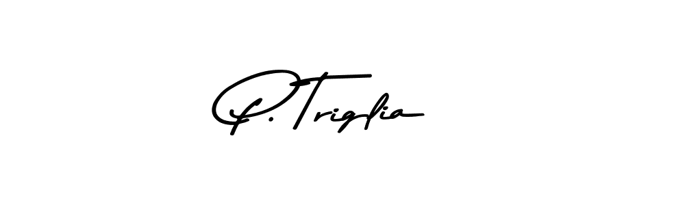 This is the best signature style for the P. Triglia name. Also you like these signature font (Asem Kandis PERSONAL USE). Mix name signature. P. Triglia signature style 9 images and pictures png