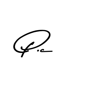 if you are searching for the best signature style for your name P.c. so please give up your signature search. here we have designed multiple signature styles  using Asem Kandis PERSONAL USE. P.c signature style 9 images and pictures png