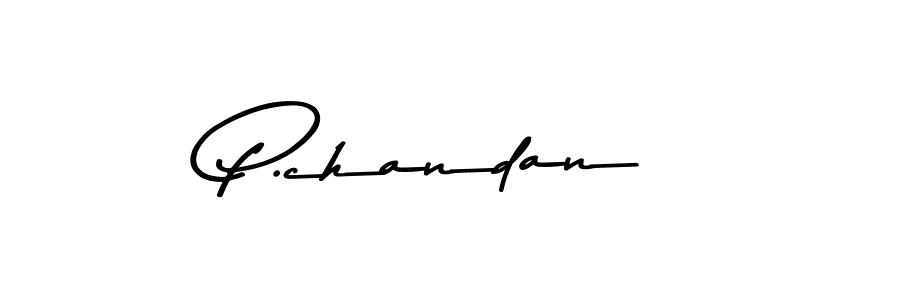 How to Draw P.chandan signature style? Asem Kandis PERSONAL USE is a latest design signature styles for name P.chandan. P.chandan signature style 9 images and pictures png