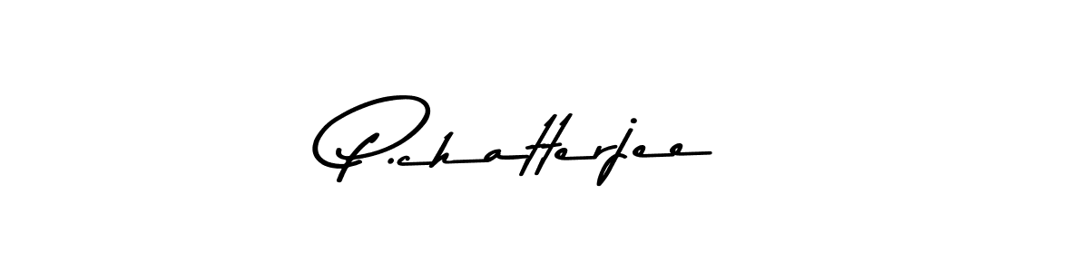 You should practise on your own different ways (Asem Kandis PERSONAL USE) to write your name (P.chatterjee) in signature. don't let someone else do it for you. P.chatterjee signature style 9 images and pictures png