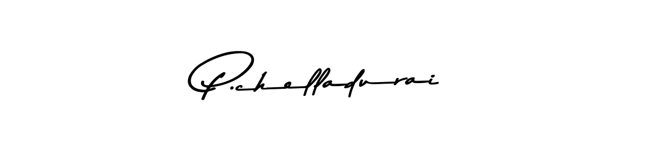 Make a beautiful signature design for name P.chelladurai. With this signature (Asem Kandis PERSONAL USE) style, you can create a handwritten signature for free. P.chelladurai signature style 9 images and pictures png