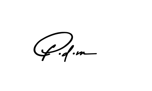 Best and Professional Signature Style for P.d.m. Asem Kandis PERSONAL USE Best Signature Style Collection. P.d.m signature style 9 images and pictures png