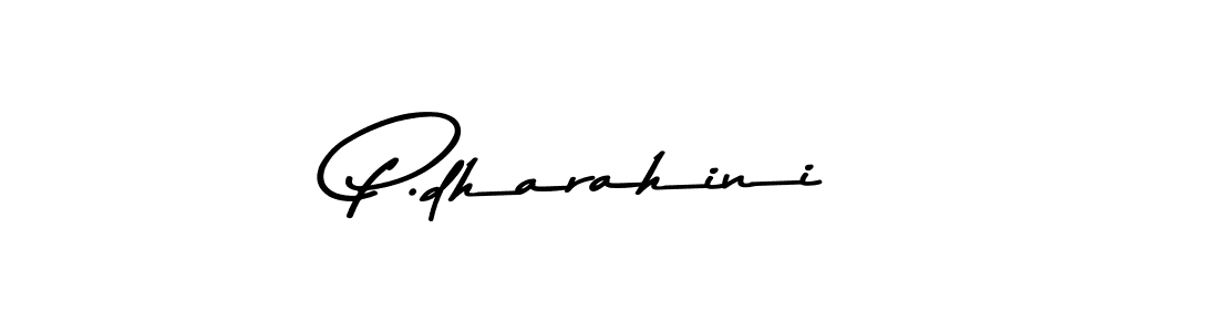 You should practise on your own different ways (Asem Kandis PERSONAL USE) to write your name (P.dharahini) in signature. don't let someone else do it for you. P.dharahini signature style 9 images and pictures png