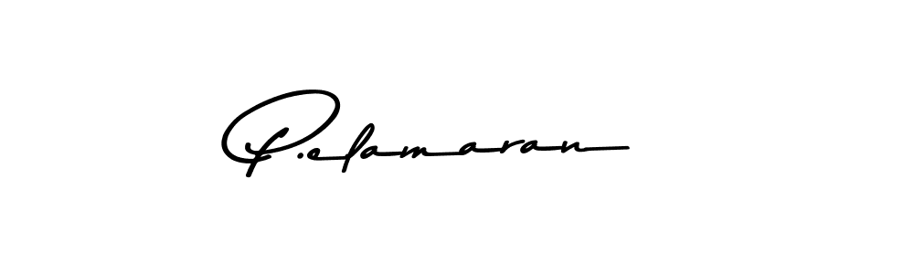 How to make P.elamaran signature? Asem Kandis PERSONAL USE is a professional autograph style. Create handwritten signature for P.elamaran name. P.elamaran signature style 9 images and pictures png