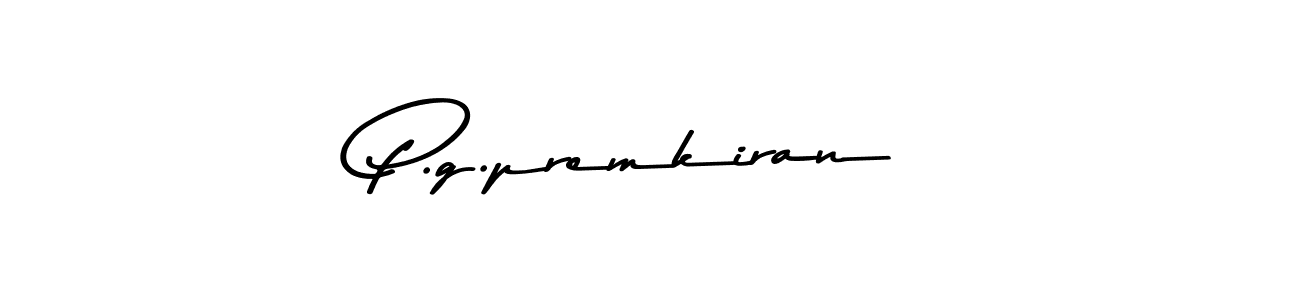 Also we have P.g.premkiran name is the best signature style. Create professional handwritten signature collection using Asem Kandis PERSONAL USE autograph style. P.g.premkiran signature style 9 images and pictures png