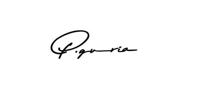 Similarly Asem Kandis PERSONAL USE is the best handwritten signature design. Signature creator online .You can use it as an online autograph creator for name P.guria. P.guria signature style 9 images and pictures png