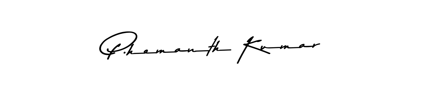 Make a beautiful signature design for name P.hemanth Kumar. Use this online signature maker to create a handwritten signature for free. P.hemanth Kumar signature style 9 images and pictures png