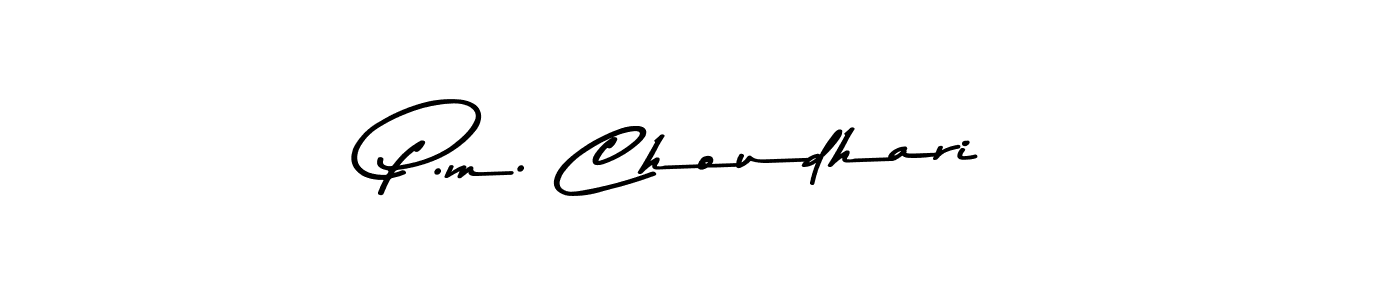 Make a beautiful signature design for name P.m. Choudhari. Use this online signature maker to create a handwritten signature for free. P.m. Choudhari signature style 9 images and pictures png