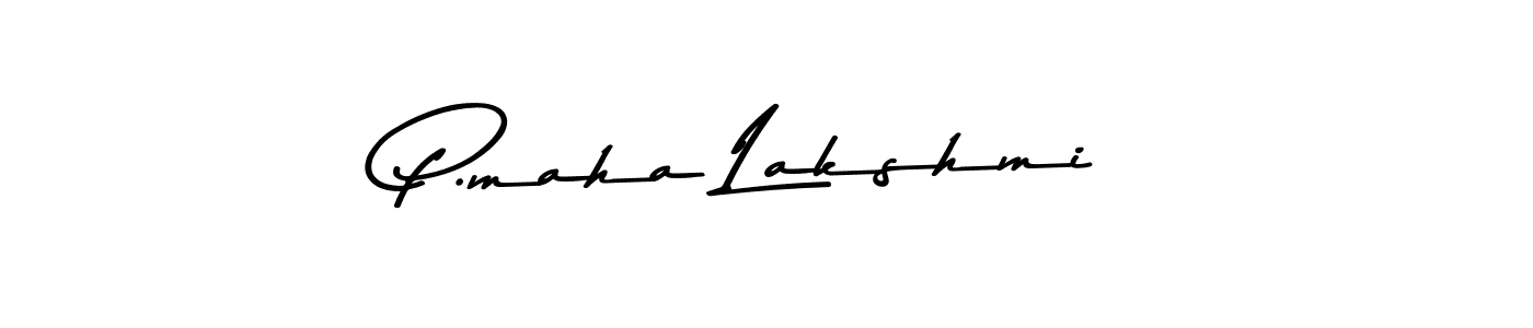Make a short P.maha Lakshmi signature style. Manage your documents anywhere anytime using Asem Kandis PERSONAL USE. Create and add eSignatures, submit forms, share and send files easily. P.maha Lakshmi signature style 9 images and pictures png