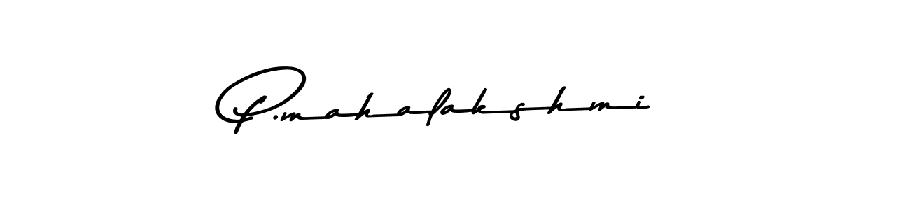 Asem Kandis PERSONAL USE is a professional signature style that is perfect for those who want to add a touch of class to their signature. It is also a great choice for those who want to make their signature more unique. Get P.mahalakshmi name to fancy signature for free. P.mahalakshmi signature style 9 images and pictures png