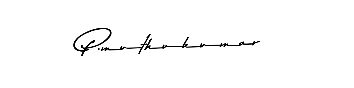 Make a beautiful signature design for name P.muthukumar. With this signature (Asem Kandis PERSONAL USE) style, you can create a handwritten signature for free. P.muthukumar signature style 9 images and pictures png