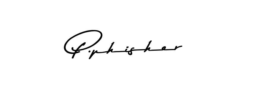 You should practise on your own different ways (Asem Kandis PERSONAL USE) to write your name (P.phisher) in signature. don't let someone else do it for you. P.phisher signature style 9 images and pictures png