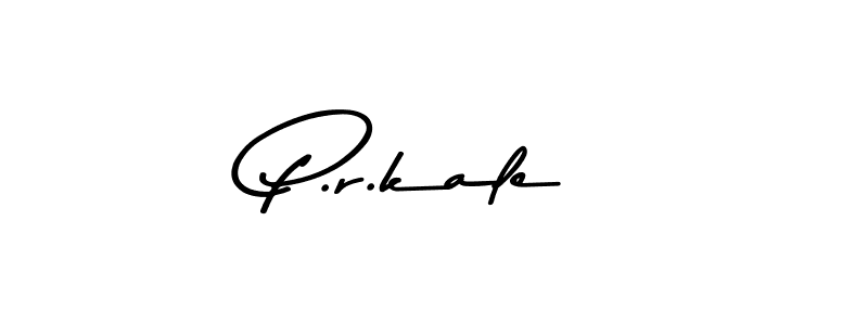 How to make P.r.kale signature? Asem Kandis PERSONAL USE is a professional autograph style. Create handwritten signature for P.r.kale name. P.r.kale signature style 9 images and pictures png