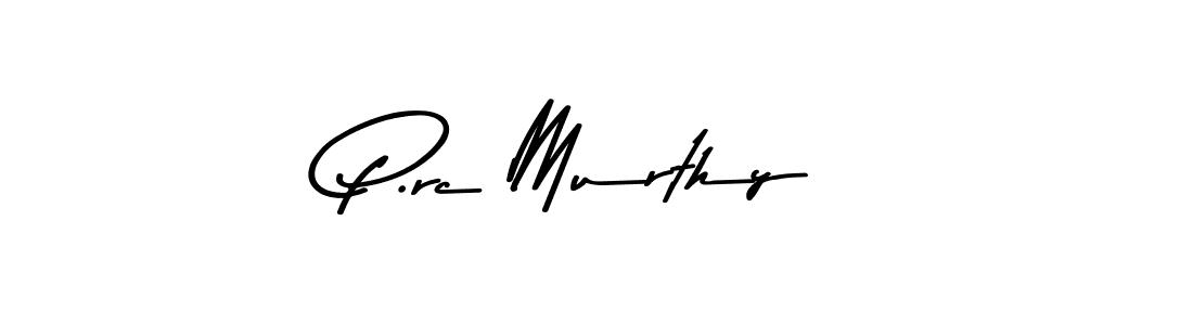 How to Draw P.rc Murthy signature style? Asem Kandis PERSONAL USE is a latest design signature styles for name P.rc Murthy. P.rc Murthy signature style 9 images and pictures png