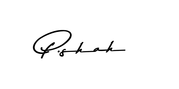 Similarly Asem Kandis PERSONAL USE is the best handwritten signature design. Signature creator online .You can use it as an online autograph creator for name P.shah. P.shah signature style 9 images and pictures png