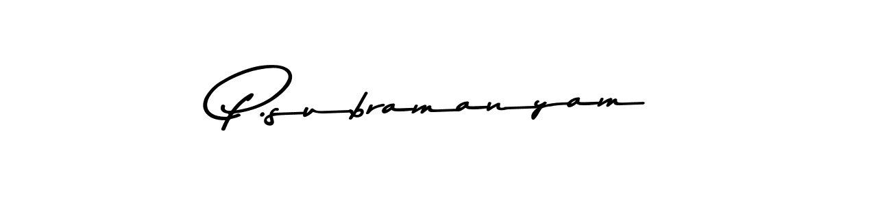 You can use this online signature creator to create a handwritten signature for the name P.subramanyam. This is the best online autograph maker. P.subramanyam signature style 9 images and pictures png