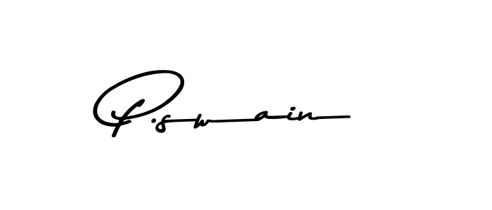 Also we have P.swain name is the best signature style. Create professional handwritten signature collection using Asem Kandis PERSONAL USE autograph style. P.swain signature style 9 images and pictures png
