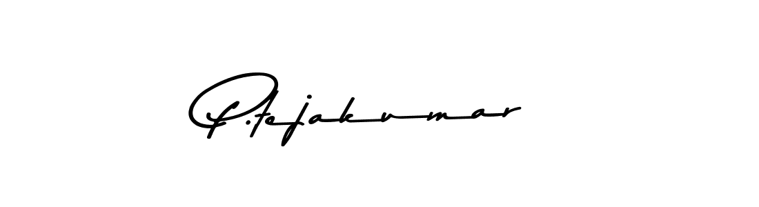 Asem Kandis PERSONAL USE is a professional signature style that is perfect for those who want to add a touch of class to their signature. It is also a great choice for those who want to make their signature more unique. Get P.tejakumar name to fancy signature for free. P.tejakumar signature style 9 images and pictures png