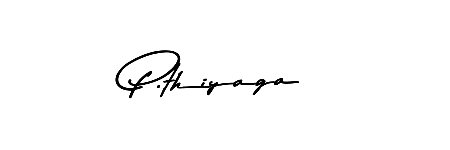 The best way (Asem Kandis PERSONAL USE) to make a short signature is to pick only two or three words in your name. The name P.thiyaga include a total of six letters. For converting this name. P.thiyaga signature style 9 images and pictures png