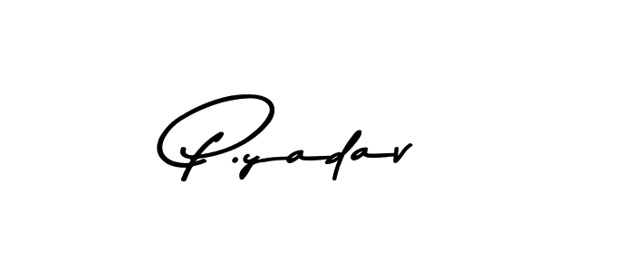 You should practise on your own different ways (Asem Kandis PERSONAL USE) to write your name (P.yadav) in signature. don't let someone else do it for you. P.yadav signature style 9 images and pictures png
