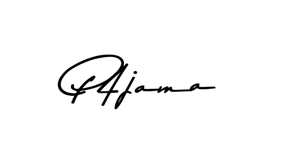Create a beautiful signature design for name P4jama. With this signature (Asem Kandis PERSONAL USE) fonts, you can make a handwritten signature for free. P4jama signature style 9 images and pictures png