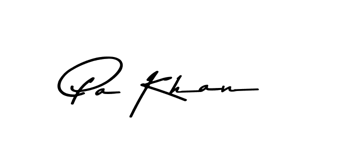 Similarly Asem Kandis PERSONAL USE is the best handwritten signature design. Signature creator online .You can use it as an online autograph creator for name Pa Khan. Pa Khan signature style 9 images and pictures png