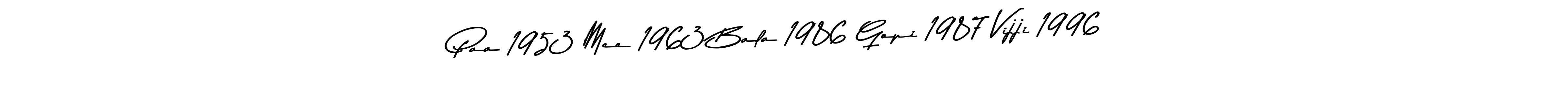 You should practise on your own different ways (Asem Kandis PERSONAL USE) to write your name (Paa 1953 Mee 1963 Bala 1986 Gopi 1987 Vijji 1996) in signature. don't let someone else do it for you. Paa 1953 Mee 1963 Bala 1986 Gopi 1987 Vijji 1996 signature style 9 images and pictures png