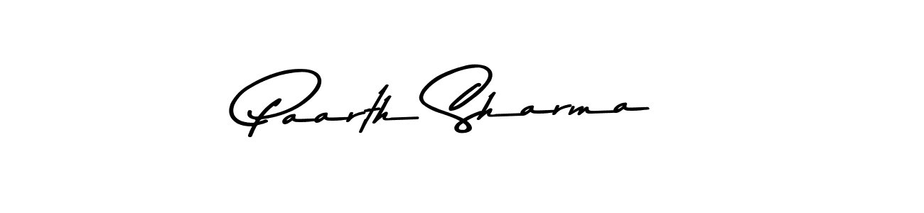 You should practise on your own different ways (Asem Kandis PERSONAL USE) to write your name (Paarth Sharma) in signature. don't let someone else do it for you. Paarth Sharma signature style 9 images and pictures png