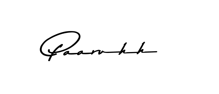 Use a signature maker to create a handwritten signature online. With this signature software, you can design (Asem Kandis PERSONAL USE) your own signature for name Paaruhh. Paaruhh signature style 9 images and pictures png