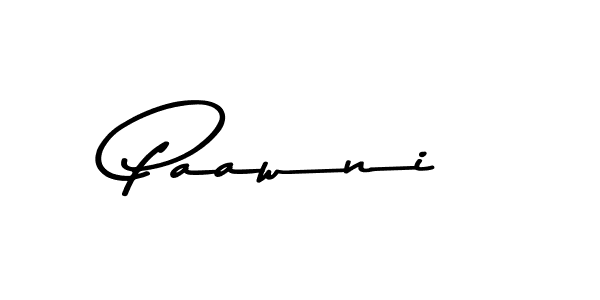 Use a signature maker to create a handwritten signature online. With this signature software, you can design (Asem Kandis PERSONAL USE) your own signature for name Paawni. Paawni signature style 9 images and pictures png