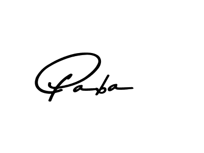 Also we have Paba name is the best signature style. Create professional handwritten signature collection using Asem Kandis PERSONAL USE autograph style. Paba signature style 9 images and pictures png