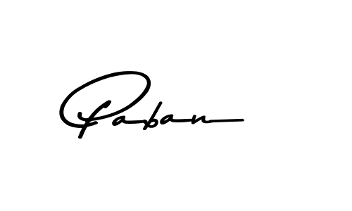 How to Draw Paban signature style? Asem Kandis PERSONAL USE is a latest design signature styles for name Paban. Paban signature style 9 images and pictures png