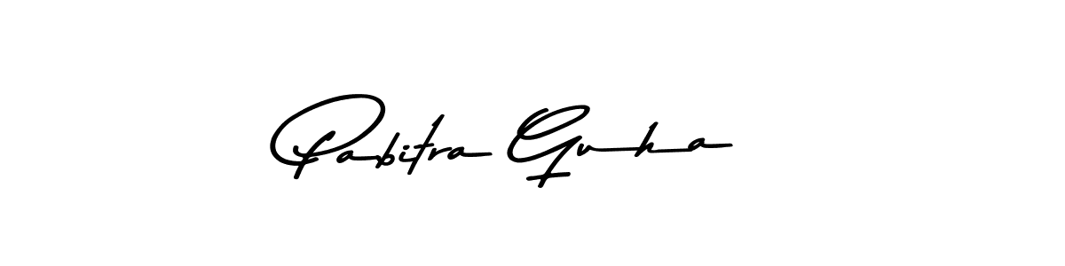 How to make Pabitra Guha signature? Asem Kandis PERSONAL USE is a professional autograph style. Create handwritten signature for Pabitra Guha name. Pabitra Guha signature style 9 images and pictures png