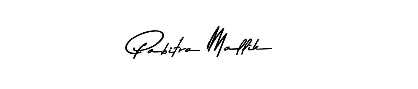 Create a beautiful signature design for name Pabitra Mallik. With this signature (Asem Kandis PERSONAL USE) fonts, you can make a handwritten signature for free. Pabitra Mallik signature style 9 images and pictures png