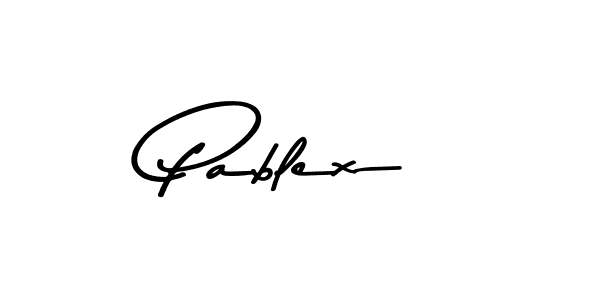How to make Pablex signature? Asem Kandis PERSONAL USE is a professional autograph style. Create handwritten signature for Pablex name. Pablex signature style 9 images and pictures png