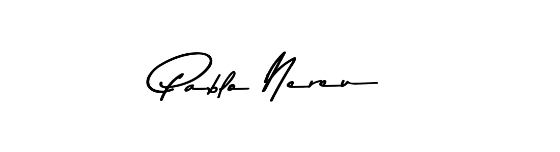 Pablo Nereu stylish signature style. Best Handwritten Sign (Asem Kandis PERSONAL USE) for my name. Handwritten Signature Collection Ideas for my name Pablo Nereu. Pablo Nereu signature style 9 images and pictures png