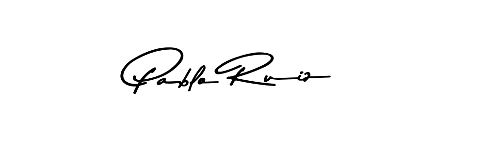 Create a beautiful signature design for name Pablo Ruiz. With this signature (Asem Kandis PERSONAL USE) fonts, you can make a handwritten signature for free. Pablo Ruiz signature style 9 images and pictures png