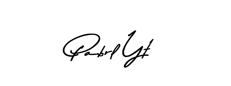 Also we have Pabrl Yt name is the best signature style. Create professional handwritten signature collection using Asem Kandis PERSONAL USE autograph style. Pabrl Yt signature style 9 images and pictures png