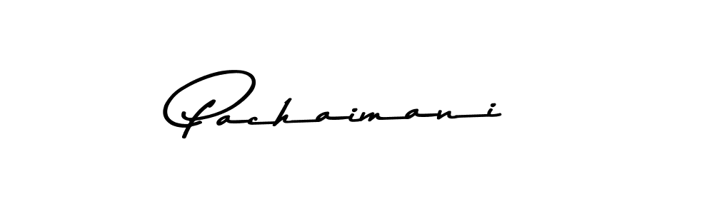 Use a signature maker to create a handwritten signature online. With this signature software, you can design (Asem Kandis PERSONAL USE) your own signature for name Pachaimani. Pachaimani signature style 9 images and pictures png