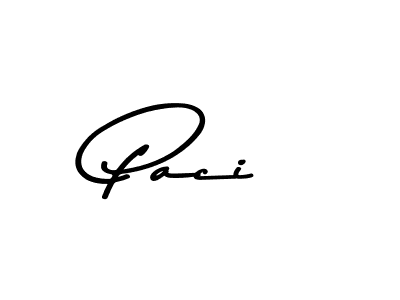 Use a signature maker to create a handwritten signature online. With this signature software, you can design (Asem Kandis PERSONAL USE) your own signature for name Paci. Paci signature style 9 images and pictures png