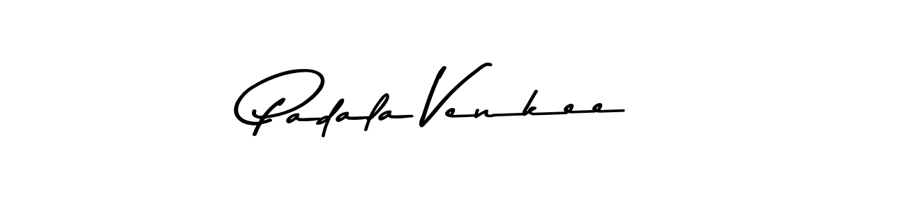 How to make Padala Venkee signature? Asem Kandis PERSONAL USE is a professional autograph style. Create handwritten signature for Padala Venkee name. Padala Venkee signature style 9 images and pictures png