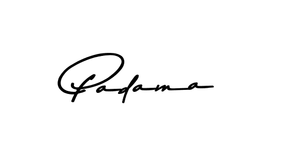 How to make Padama signature? Asem Kandis PERSONAL USE is a professional autograph style. Create handwritten signature for Padama name. Padama signature style 9 images and pictures png