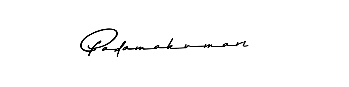 How to make Padamakumari signature? Asem Kandis PERSONAL USE is a professional autograph style. Create handwritten signature for Padamakumari name. Padamakumari signature style 9 images and pictures png