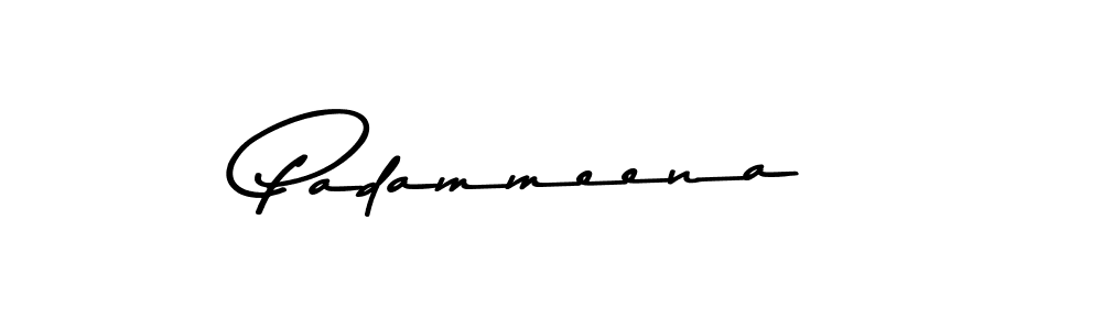 How to make Padammeena name signature. Use Asem Kandis PERSONAL USE style for creating short signs online. This is the latest handwritten sign. Padammeena signature style 9 images and pictures png