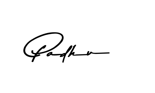 Padhu stylish signature style. Best Handwritten Sign (Asem Kandis PERSONAL USE) for my name. Handwritten Signature Collection Ideas for my name Padhu. Padhu signature style 9 images and pictures png