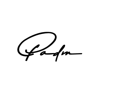 How to make Padm signature? Asem Kandis PERSONAL USE is a professional autograph style. Create handwritten signature for Padm name. Padm signature style 9 images and pictures png