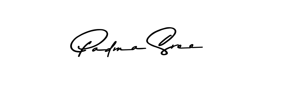 Design your own signature with our free online signature maker. With this signature software, you can create a handwritten (Asem Kandis PERSONAL USE) signature for name Padma Sree. Padma Sree signature style 9 images and pictures png