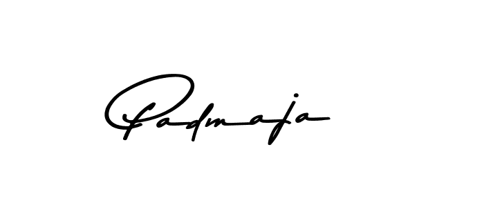 Create a beautiful signature design for name Padmaja. With this signature (Asem Kandis PERSONAL USE) fonts, you can make a handwritten signature for free. Padmaja signature style 9 images and pictures png