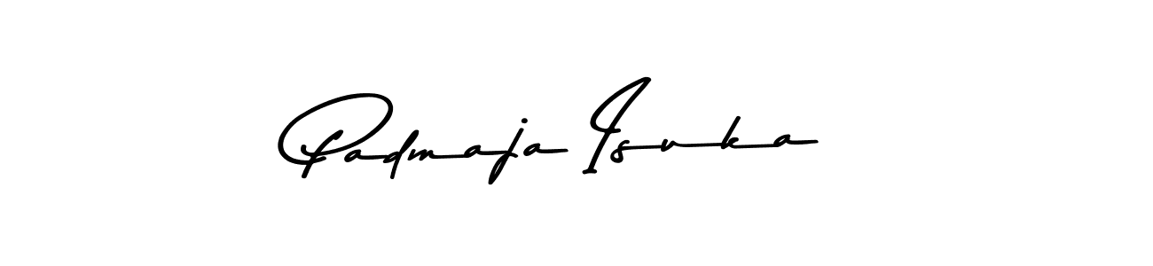Similarly Asem Kandis PERSONAL USE is the best handwritten signature design. Signature creator online .You can use it as an online autograph creator for name Padmaja Isuka. Padmaja Isuka signature style 9 images and pictures png